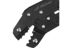 Клещи для обжима неизолированных наконечников НК и НВ, разъемов РП, 0,25 - 2,5 мм2 - Фото 2