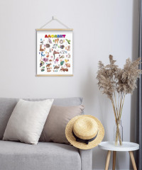 Настенное подвесное панно «Алфавит» - Фото 1