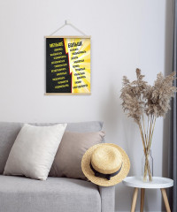 Настенное подвесное панно «Меньше. Больше» - Фото 1