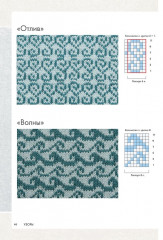 Библия двуцветных узоров. 200 жаккардовых мотивов для вязания спицами - Фото 1