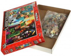 Классические пазлы «По мотивам Майнкрафт» - Фото 1