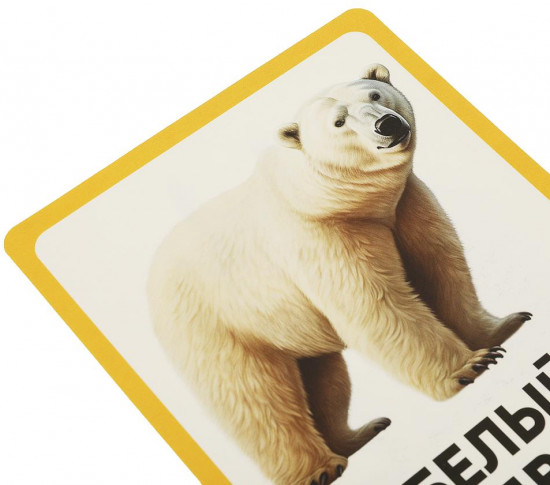 Карточки развивающие «Животные»