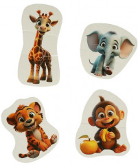 Макси-пазл «Весёлый зоопарк» - Фото 1