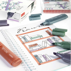 Набор текстовыделителей «V-Tone 2 Metallic» - Фото 1