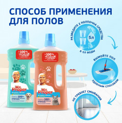 Средство для мытья полов и стен для домов с кошками «Свежий цитрус» - Фото 8