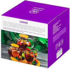 Чайник заварочный «Crystal glass» - Фото 7