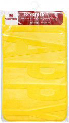 Коврик для ванной c памятью «Happy» (45х75 см) - Фото 1