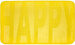 Коврик для ванной c памятью «Happy» (45х75 см) - Фото 2