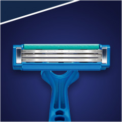 Бритвы одноразовые Gillette Blue Simple 3, 8 шт - Фото 2