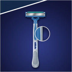 Бритвы одноразовые Gillette Blue Simple 3, 8 шт - Фото 3