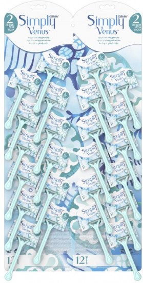 Бритва одноразовая Simply Venus 2