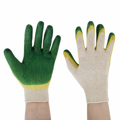 Комплект перчаток хлопчатобумажных износостойких с двойным обливом - Фото 3