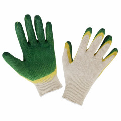Комплект перчаток хлопчатобумажных износостойких с двойным обливом - Фото 4