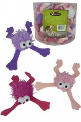 Игрушка для кошек «Плюшевые лягушки», 10 см - Фото 1