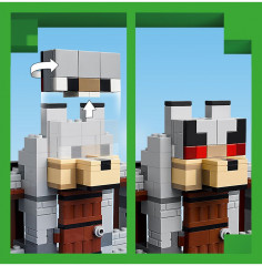 Конструктор Minecraft 21261 Волчья крепость. The Wolf Stronghold - Фото 5