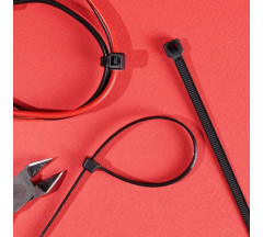 Набор хомутов-стяжек нейлоновых кабельных - Фото 2