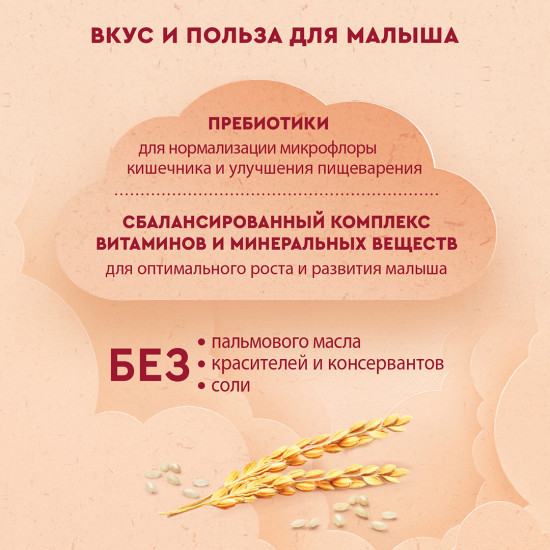 Каша «Рисовая с пребиотиками»