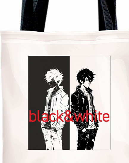 Сумка-шоппер «Black & White»