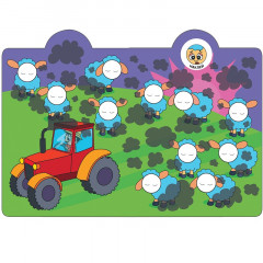 В деревне (Наклейки-смайлики), книга с наклейками - Фото 2