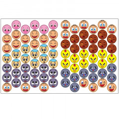 В деревне (Наклейки-смайлики), книга с наклейками - Фото 3