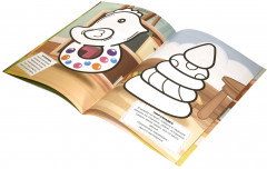 Раскраска детская со стихами «Игрушки» - Фото 3