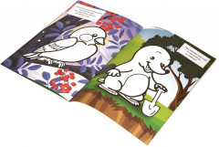 Раскраска детская с загадками «Лесные животные» - Фото 3