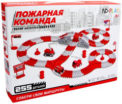 Трасса с машинкой на батарейке «Пожарная команда» - Фото 2