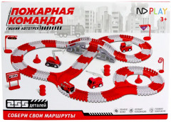 Трасса с машинкой на батарейке «Пожарная команда» - Фото 3