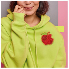 Набор для изготовления украшения-патча «Яблоко» - Фото 6