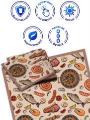 Салфетки бумажные «Ешь шашлык» - Фото 3