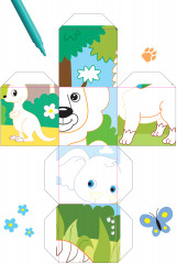 Пазлы из кубиков «Животные» - Фото 5