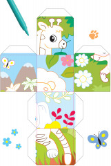 Пазлы из кубиков «Животные» - Фото 6