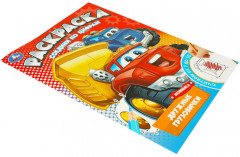 Раскраска «Дружные грузовички» - Фото 4