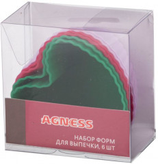Набор форм для выпечки (6 шт, d-6 см) - Фото 1