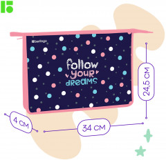 Папка для тетрадей «Colored dots» - Фото 2