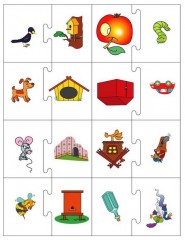 Половинки "Кто в домике живет?" - Фото 1