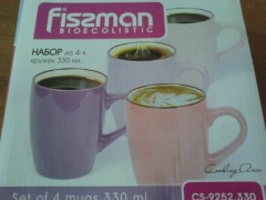 Набор из 4 кружек - Фото 1