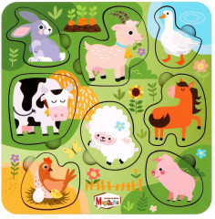 Вкладыши «Животные на ферме» - Фото 1