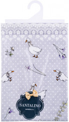 Полотенце «Гуси Легард» (твил, размер 40х70 см), цвет серый - Фото 1