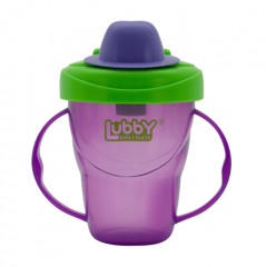 Поильник-непроливайка с ручками и с ручками и твердым носиком (175 мл), в ассортименте - Фото 2