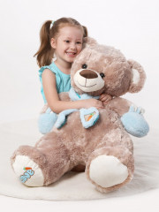 Игрушка мягкая «Мишка Варежкин» - Фото 4