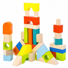 Конструктор деревянный «Городок» (40 деталей) - Фото 2