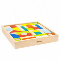 Конструктор деревянный «Городок» (40 деталей) - Фото 3