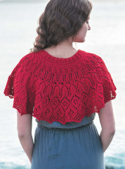 Ажурные шали, шарфы и пуловеры с винтажными мотивами. Спицы - Фото 2