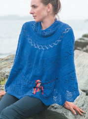 Ажурные шали, шарфы и пуловеры с винтажными мотивами. Спицы - Фото 3