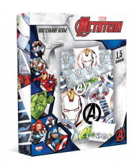 Детский комплект постельного белья «Marvel» (арт.20049+8382/1, 1,5-спальный, поплин, 1 наволочка 70х70) - Фото 1