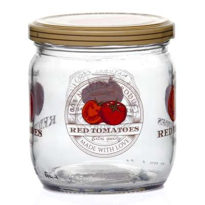 Банка с крышкой