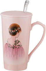 Кружка заварочная «Маленькая леди» с ложкой (400 мл) - Фото 2