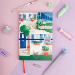 Ежедневник недатированный «Сat walk. Cattorini island» - Фото 8