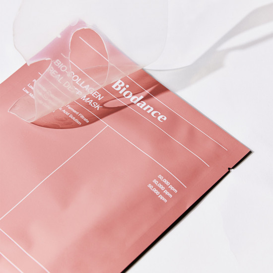 Маска для лица «Bio-collagen real deep mask»